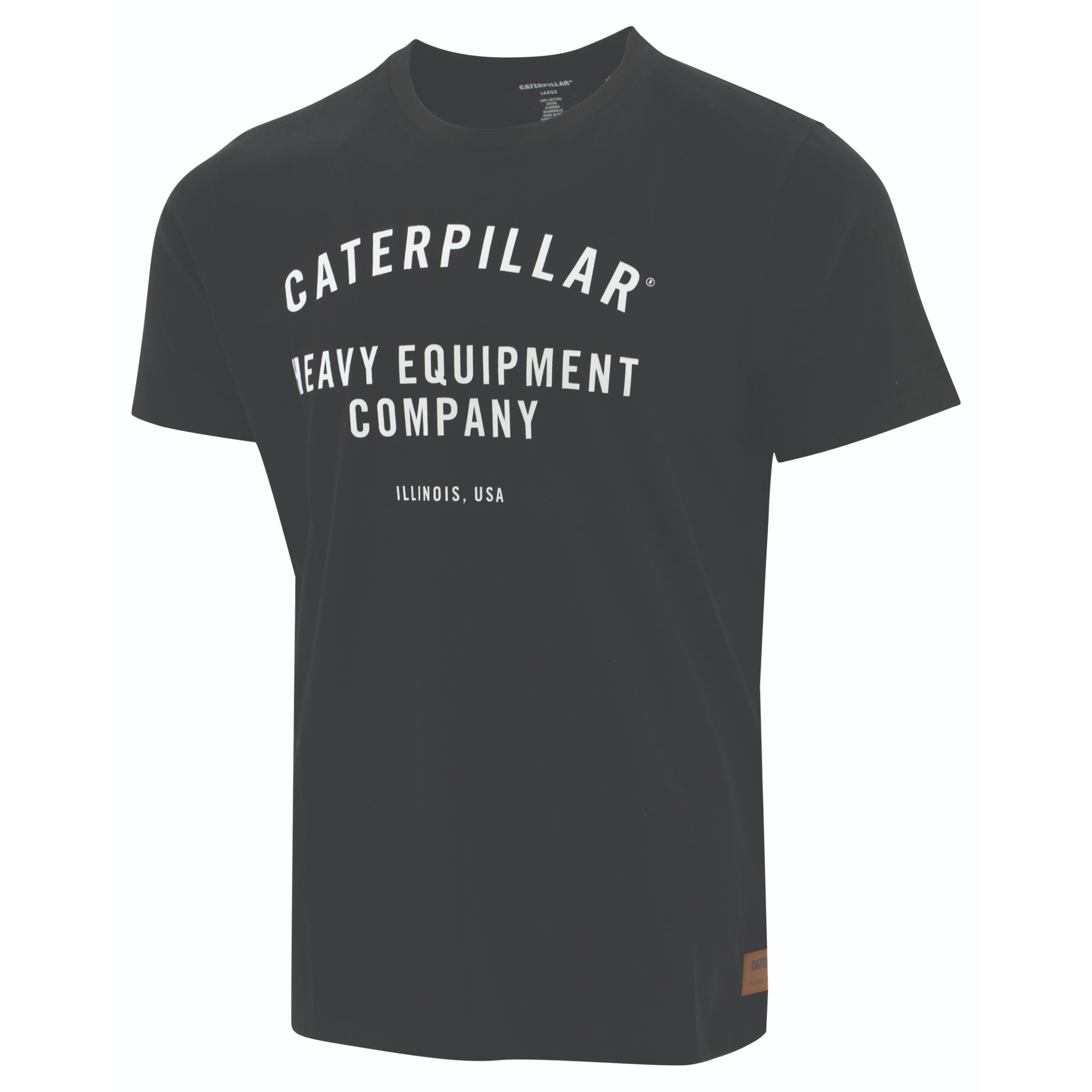 Caterpillar Clothing Online - Caterpillar Work Hec Mens T-Shirts Black (172968-TKJ)